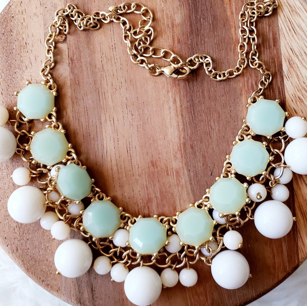 Bauble statement necklace